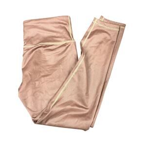 Athleta Women’s Leggings Size SP Small Petite Brown High Rise Stretch Activewear